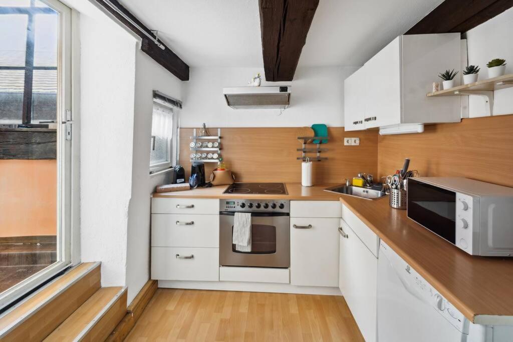 Zentrales, Rustikales Apartment Lauf an der Pegnitz Extérieur photo
